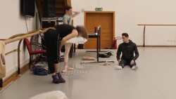 Dancers of the Nutcracker practicing News Clip