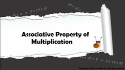 Associative Property of Multiplication Instructional Video