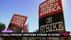 Hollywood Writers Strike Over as Deal Approved News Clip