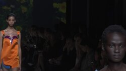 Christopher Kane shows his collection as part of LFW and discusses his inspirations this season Instructional Video