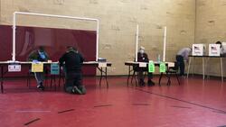 US voters visit polling place despite virus fears Instructional Video