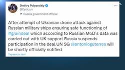 Ukraine war: Black Sea grain exports blocked as West slams Russia for breaking deal News Clip