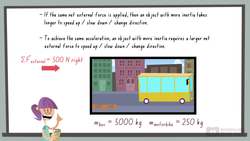 Physics Introduction to Statics and Dynamics: Forces and Newton's Laws - Inertia Instructional Video