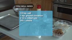 How to Make Oatmeal Raisin Cookies Instructional Video