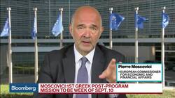 EU's Moscovici Says Investors Can Now Trust Greece News Clip