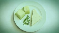 Vegetarian menu Stock Footage