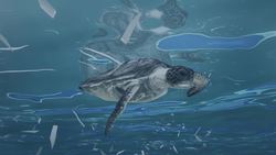 Study finds a few pieces of plastic enough to kill sea turtles Instructional Video