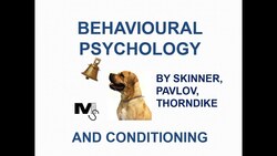 Behavioural Psychology and Conditioning - Simplest Explanation Ever Instructional Video