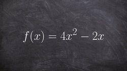 How to simplify the difference quotient of a function Instructional Video