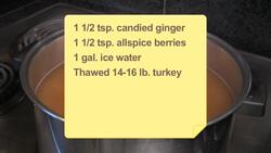 How to Brine a Turkey Instructional Video