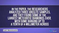 A Violent Origin Story for Tiny Space Diamonds | SciShow News Instructional Video