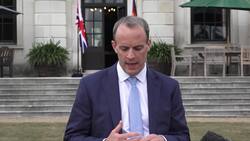 Dominic Raab hosts Heiko Maas at Chevening House News Clip