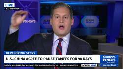 US and China step back from sky-high tariffs, agree to 90-day pause News Clip