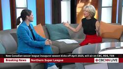 Northern Super League founder Diana Matheson announces multi-year broadcast deal with CBC News Clip