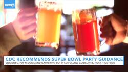 CDC Says Super Bowl Gatherings Are Safer Outside News Clip