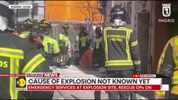 At Least 21 Injured After an Explosion at a Cafe in Spain's Madrid News Clip