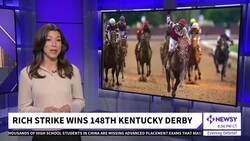 80-1 Shot Rich Strike Races To Huge Upset In Kentucky Derby News Clip