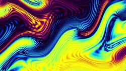 Moving random psychedelic wavy texture. Stock Footage