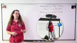 Demonstrating Why Water Stays in a Bucket Revolving in a Vertical Circle Instructional Video