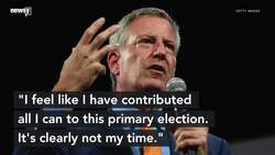 NYC Mayor Bill De Blasio Ends 2020 Presidential Campaign News Clip