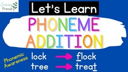 Let's Learn: Phoneme Addition {Phonemic Awareness} Instructional Video