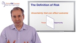 Project Management: The Definition of Risk Instructional Video