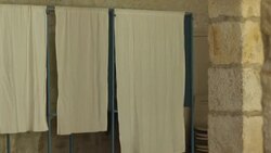 CLEAN : France's Les Republicains' president Jacob votes in elections News Clip