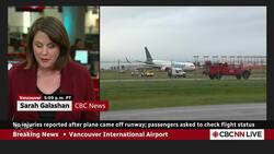 Cargo plane stuck in the grass after overshooting Vancouver runway | Canada Tonight News Clip