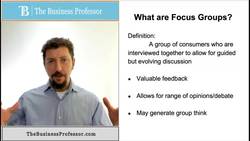 Using Focus Groups to Gather Valuable Consumer Insights Instructional Video