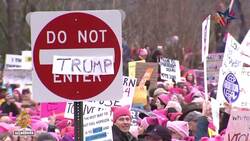 Women’s march 2024: Thousands rally in US capital, supporting Harris and abortion rights News Clip