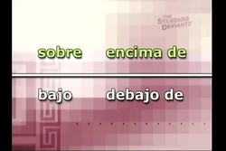 Advanced Spanish: Spanish Prepositions Instructional Video