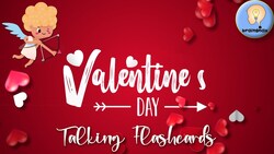 Valentine's Day Vocabulary | Spot the difference | Flashcard link Instructional Video