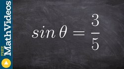 Set up your triangle three different ways to evaluate six trig functions Instructional Video