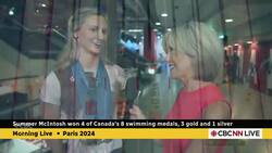 Summer McIntosh wins 4 of Canada's 8 swimming medals News Clip