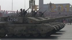 CLEAN : Missiles, drones and tanks: AFP footage of China anniversary parade News Clip