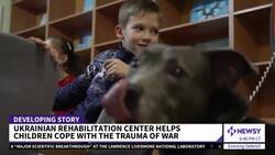 Ukrainian Center Offers Dog Therapy For Children Traumatized By War News Clip