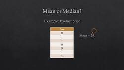 Statistics & Mathematics for Data Science and Data Analytics - Mean or Median? Instructional Video