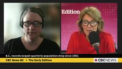 B.C. records largest quarterly population drop since 1951 News Clip