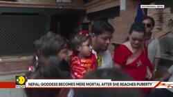Nepal: New Two-Year-old Girl Chosen as Living Goddess News Clip