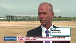 Boeing CEO Sees Trade Discussions as a Concern for Company News Clip