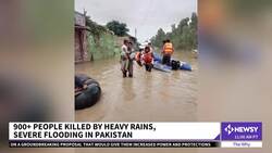 Death Toll From Pakistan Flooding Near 1,000 News Clip