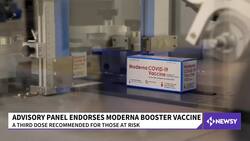 FDA Panel Endorses Moderna COVID Vaccine Booster Shot News Clip
