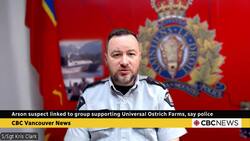 Arson suspect linked to group supporting Universal Ostrich Farms, police say News Clip