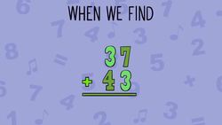 Double Digit Addition with Regrouping Instructional Video