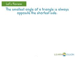 Understanding the Relationship Between Acute Angles in a Right Triangle Instructional Video