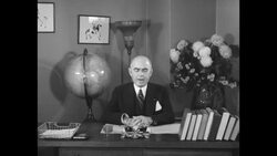 Gov.-elect Herbert Lehman promises to continue Franklin Roosevelt's policies in New York State News Clip