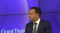 Full: Leo Varadkar speaks from Grant Thornton’s new collaboration space Mobius in Dublin News Clip