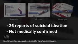 Health regulators reviewing reports of suicide risk in weight-loss drugs News Clip