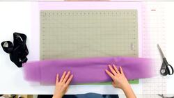 How to Cut the Tulle for a No-Sew Ribbon & Tulle Tutu Instructional Video