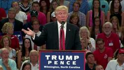 Trump suggests gun rights advocates could stop Clinton News Clip